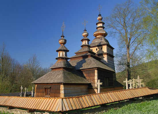 Cerkiew w Kotani - jeden z licznych obiektów sakralnych Beskidu Niskiego
